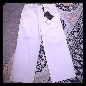 Oscar De la Renta Toddler Boys size 2 White Pants